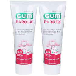 Gum Dentifrice Paroex Gencives Lot de 2 x 75ml
