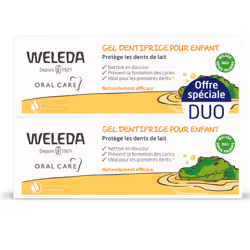 WELEDA - Duo Gel dentifrice pour Enfant - 2x50 ml