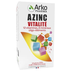 Arkopharma Azinc Vitalité 120 Gélules