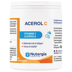 Nutergia Acerol C 60 Comprimés