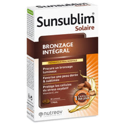 Nutreov Sunsublim Bronzage Intégral Peau Normale 30 Capsules