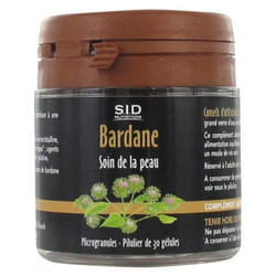 S.I.D Nutrition Soin de la Peau Bardane 30 Gélules