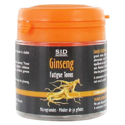 S.I.D Nutrition Fatigue Tonus Ginseng 30 Gélules