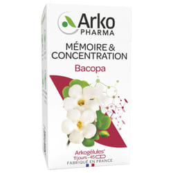 Arkopharma Arkogélules Bacopa 45 Gélules
