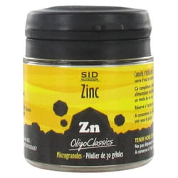 S.I.D Nutrition OligoClassics Zinc 30 Gélules