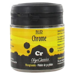 S.I.D Nutrition OligoClassics Chrome 30 Gélules