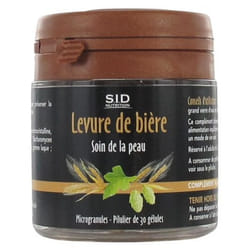 S.I.D Nutrition Soin de la Peau Levure de Bière 30 Gélules