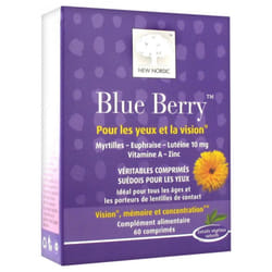 New Nordic Blue Berry 60 Comprimés