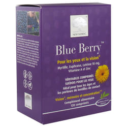 New Nordic Blue Berry 120 Comprimés