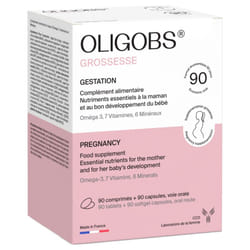 Laboratoire CCD Oligobs Grossesse 90 Comprimés + 90 Capsules