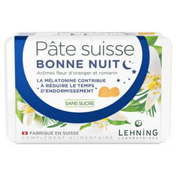 Laboratoires Lehning Pâte Suisse Bonne Nuit 40 Gommes