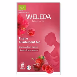 Weleda Maternité Tisane Allaitement Saveur Fruits Rouges Bio 20 Sachets