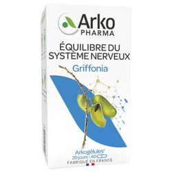 Arkopharma Arkogélules Griffonia 150 mg 5-HTP 40 Gélules