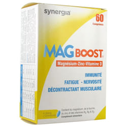Synergia Mag Boost 60 Comprimés