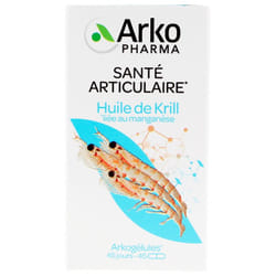 Arkopharma Arkogélules Huile de Krill Liée au Manganèse 45 Capsules