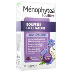 Nutreov Ménophytea Bouffées de Chaleur Sans Hormone 28 Capsules