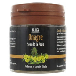 S.I.D Nutrition Soin de la Peau Onagre 30 Capsules