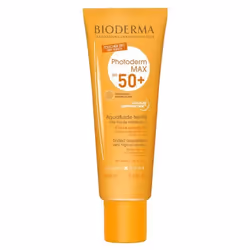 Protection solaire - Bioderma - Photoderm MAX - Aquafluide Teinté Doré - SPF50+ - 40ml