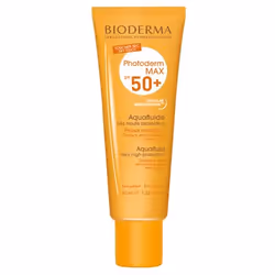 Bioderma Photoderm MAX Aquafluide SPF 50+ 40 ml, Crème d’écran solaire, Corps, Tube, Anti-brillance, Tous types de peau, 40 m ...