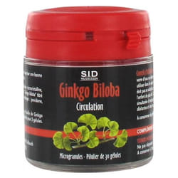 S.I.D Nutrition Circulation Ginkgo Biloba 30 Gélules