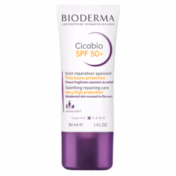 Bioderma Cicabio SPF 50+, Crème, Hydratant, Protection, Traitement, 30 ml, Tube