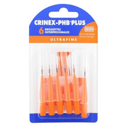 Crinex Phb Ultrafine Plus 0.7 6 Brossettes Interproximales