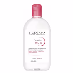 Bioderma Créaline H2O TS 250 ml, Femmes, 250 ml, Peau sèche, Peau sensible, Nettoyant, Bouteille, AQUA/WATER/EAU, SODIUM COCO ...