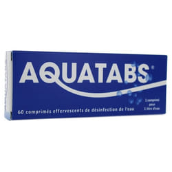 Aquatabs 1 Litre 60 Comprimés