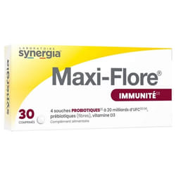 Synergia Maxi-Flore Système Immunitaire 30 Comprimés