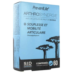 S.I.D Nutrition PreventLife ArthroSynergie 60 Comprimés