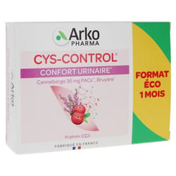 Arkopharma Cys-Control Confort Urinaire 60 Gélules