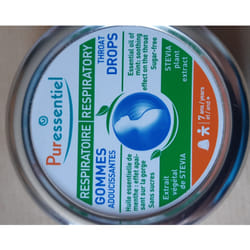 Open Food Aromathera Puressentiel Respiratoire Gommes Adoucissantes 45G (breathing) - Puressentiel - 45g