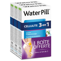 Nutreov Water Pill Cellulite 3en1 Lot de 3 x 20 Comprimés