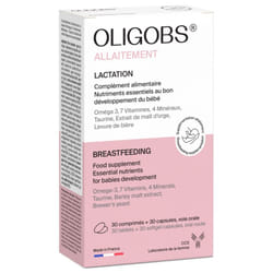 Laboratoire CCD Oligobs Allaitement 30 Comprimés + 30 Capsules
