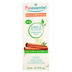 Puressentiel Huile Essentielle Cannelle de Ceylan Bio 5 ml