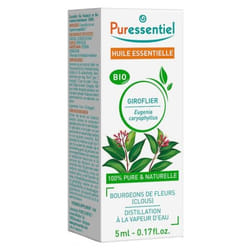 Puressentiel Huile Essentielle Giroflier Bio 5 ml