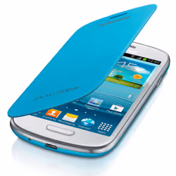 Samsung EFC-1M7FLEG, Folio porte carte, Samsung, Samsung GALAXY S III mini, Bleu