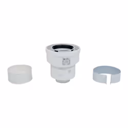 Adaptateur ventouse verticale - Diam. 60/100 mm à Diam. 80/125 mm - ATLANTIC - 074010 - - Produit expédié depuis notre platef ...