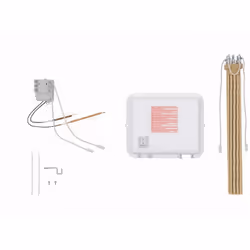 Kit électrique stéatite 2400W sol S150 S200 ATLANTIC - 074739 - Kit électrique stéatite tout courant pour les pecs Conforto M ...