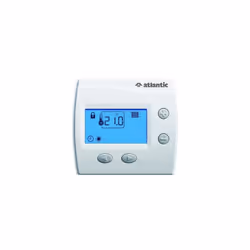 Description générale Le thermostat d'ambiance digital Domocable de marque Atlantic est conçu pour les systèmes de plancher ch ...