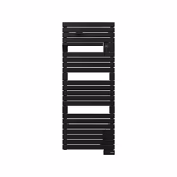 Optez pour un confort thermique optimal avec le sèche-serviettes électrique Sauter Asama II 750W noir, conçu pour allier élég ...