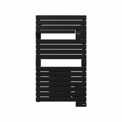 Apportez confort et modernité à votre salle de bain avec le sèche-serviettes électrique soufflant Sauter Asama II 1500W noir, ...
