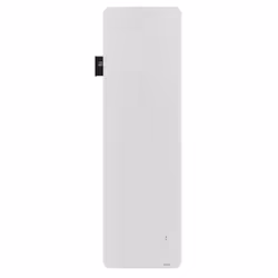 HEKLA vertical est un radiateur électrique autonome, connecté et lumineux à inertie doté d'un double corps de chauffe pour un ...