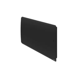 Radiateur électrique connecté hekla horizontal anthracite 2000W - inertie fonte - Sauter