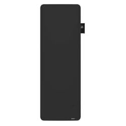 Radiateur électrique connecté hekla vertical anthracite 1000W - inertie fonte - Sauter