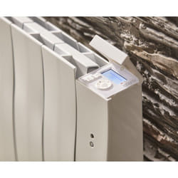 Radiateur connecté Galapagos pilotage intelligent vertical 1800W blanc brillant Atlantic 501320 Couleur: Blanc - Sens: Vertical - Puissance: 1500 w