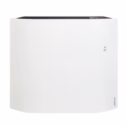 Radiateur électrique connecté lumineux DIVALI horizontal 1250W blanc carat - ATLANTIC - 507611