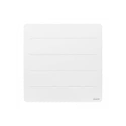 Atlantic - Radiateur fonte electrique nirvana neo Horizontal 1250W Blanc 529917