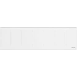 Atlantic - Radiateur chaleur douce connecté Nirvana néo Plinthe 1000W blanc