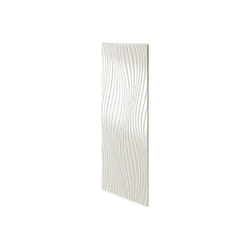 Atlantic - Radiateur connecté Irisium vertical 1500W blanc carat - 603215